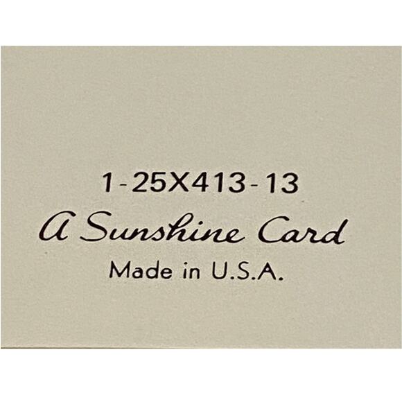 Vtg MCM Get Well Card Unused USA 1960s Female Retro Humor Sunshine Studio - Picture 4 of 5